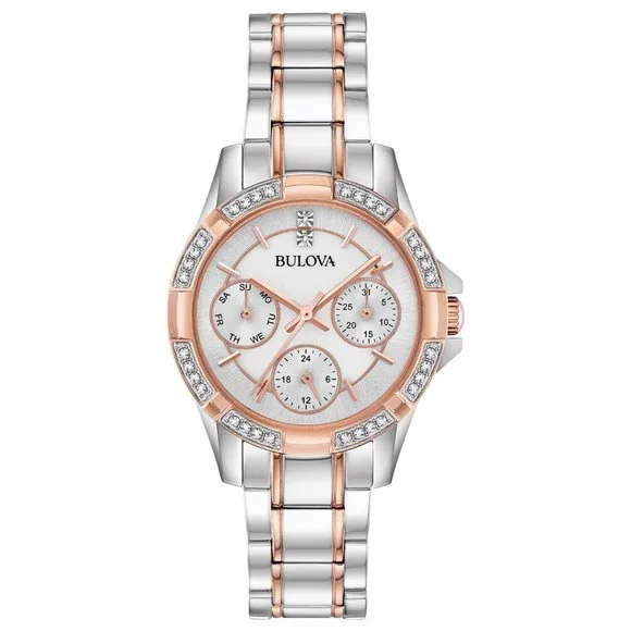 Bulova | Accessories | Bulova Rose Gold Diamond 32mm Watch  display picture 2